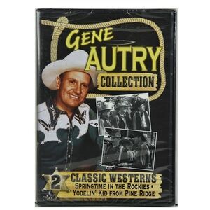 Gene Autry Collection Springtime in the Rockies/Yodelin' Kid from Pine Ridge DVD